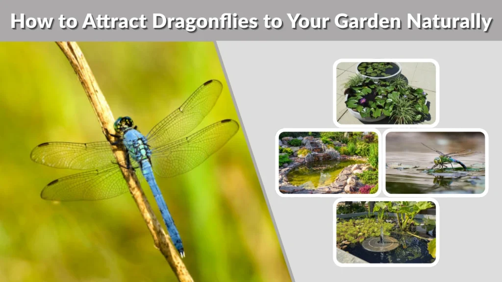 How to Attract Dragonflies to Your Garden Naturally