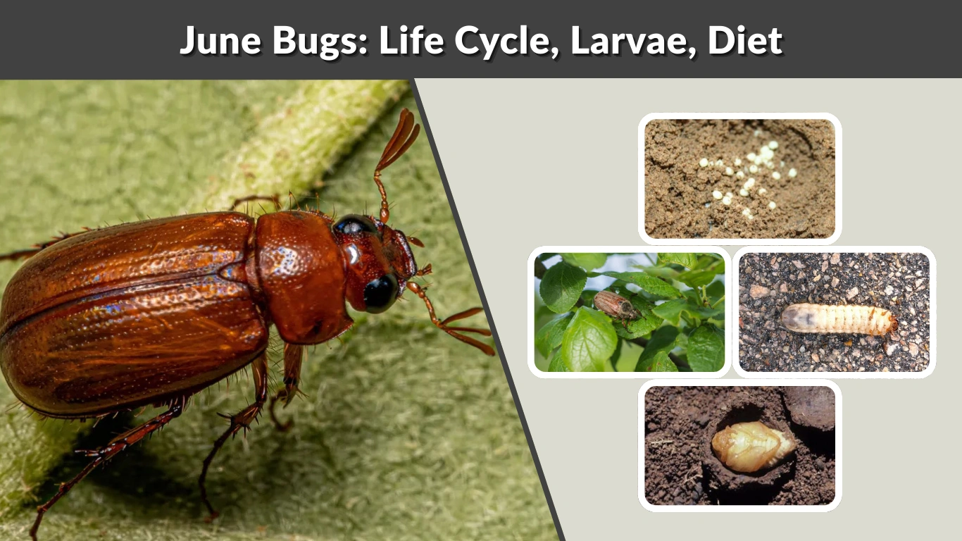 June Bugs: Life Cycle, Larvae, Diet & Key Facts