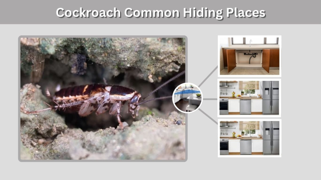 Cockroach Common Hiding Places