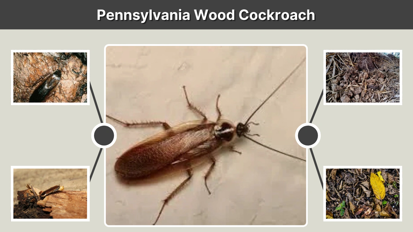 Pennsylvania Wood Cockroach: Size, Habitat, Behaviors