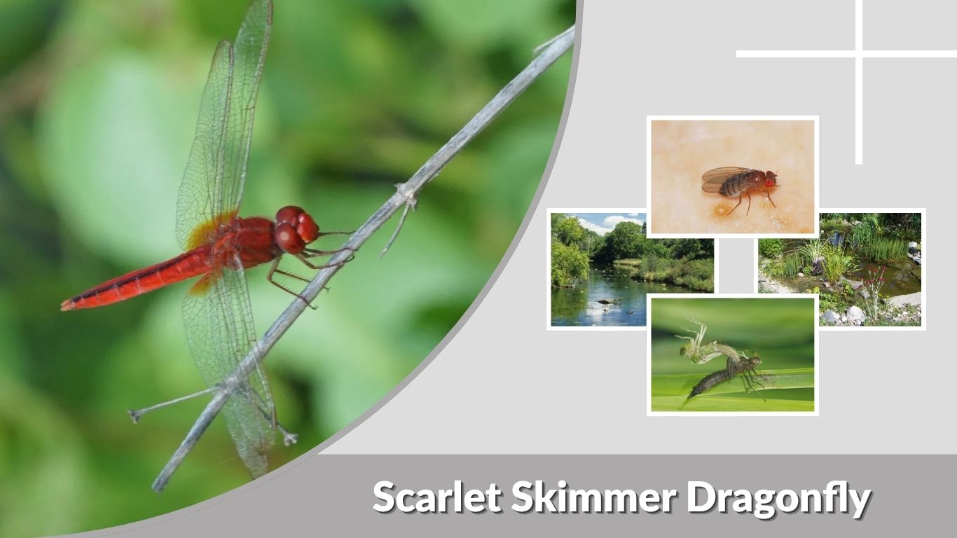 Scarlet Skimmer Dragonfly: Identification, Habitat, and Facts