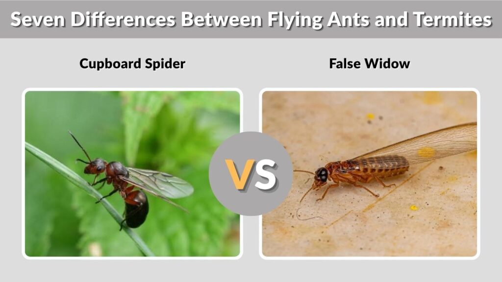 Seven Differences Between Flying Ants and Termites