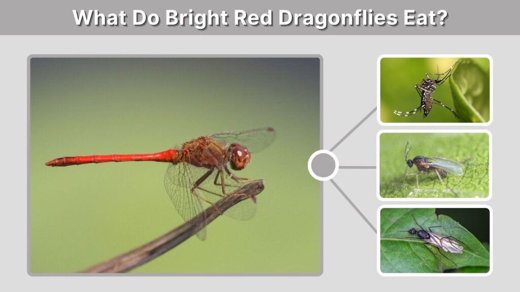 What Do Bright Red Dragonflies Eat?