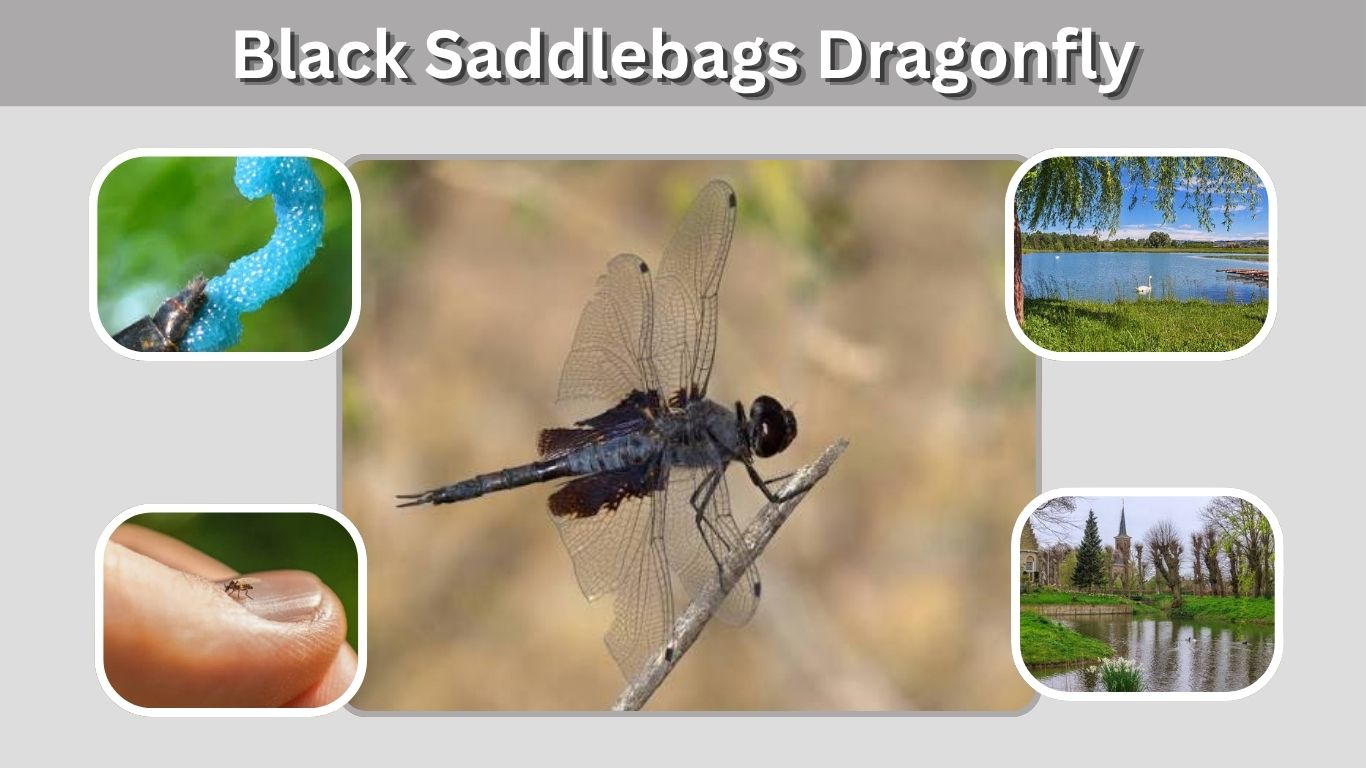 Black Saddlebags Dragonfly: Identification, Habitat, and Facts